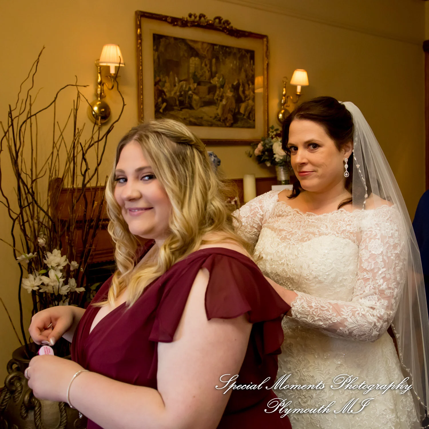 The Whitney Detroit MI wedding photograph