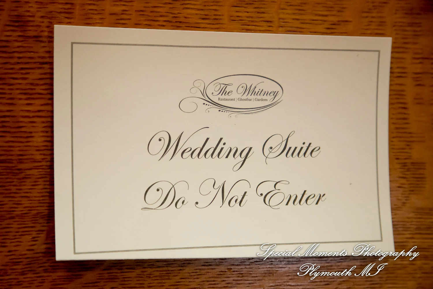 The Whitney Detroit MI wedding photograph