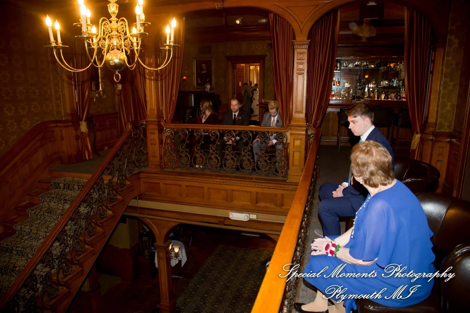 The Whitney Detroit MI wedding photograph