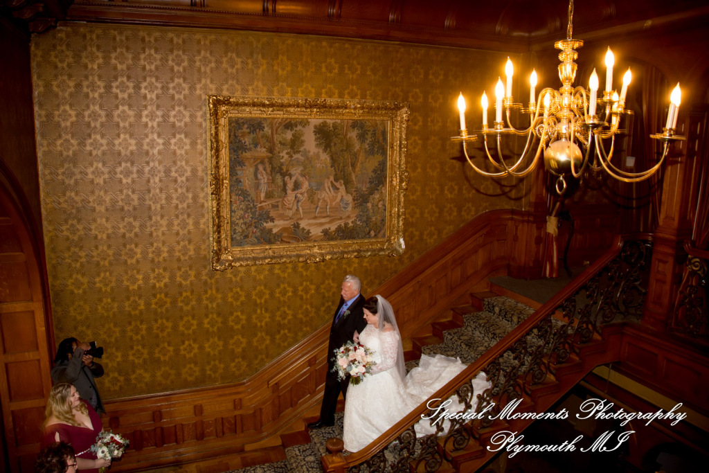 Beverly & Mark at The Whitney Detroit MI wedding photography