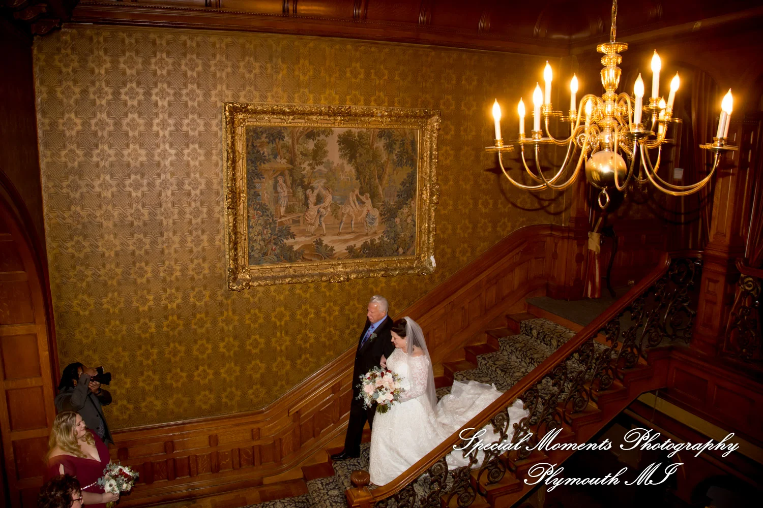 The Whitney Detroit MI wedding photograph