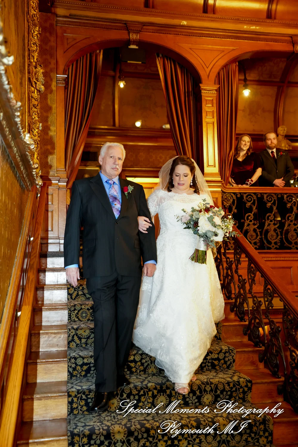 The Whitney Detroit MI wedding photograph