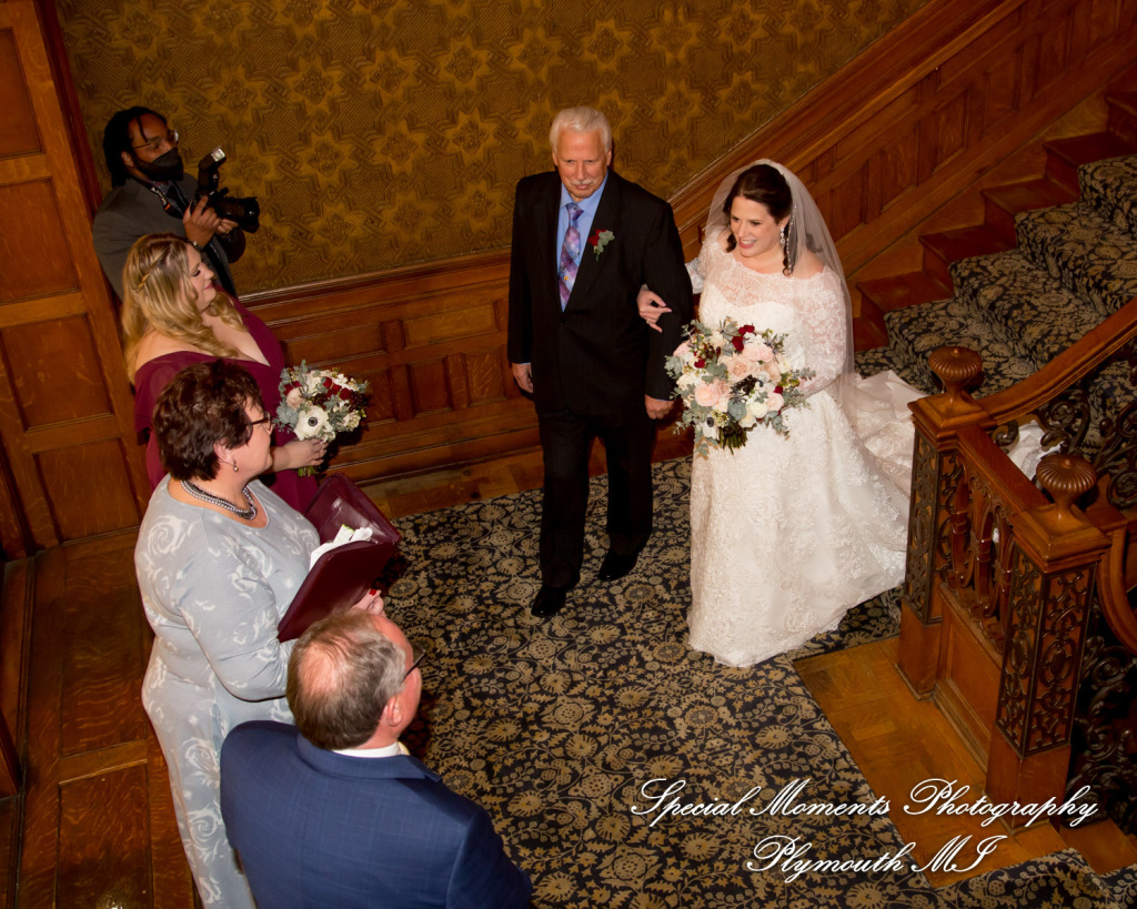 Beverly & Mark at The Whitney Detroit MI wedding photography
