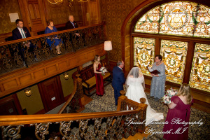 Beverly & Mark at The Whitney Detroit MI wedding photography