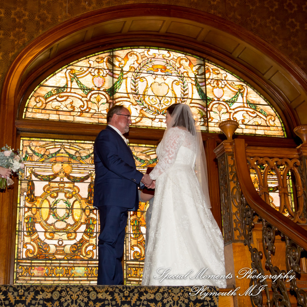 Beverly & Mark at The Whitney Detroit MI wedding photography