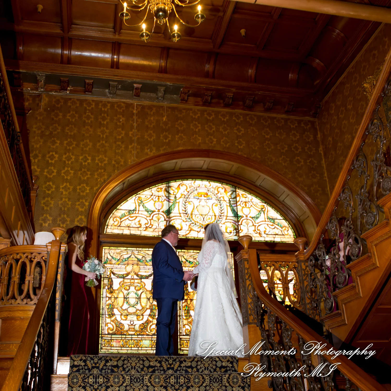 The Whitney Detroit MI wedding photograph
