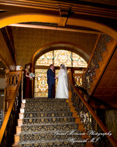 Beverly & Mark at The Whitney Detroit MI wedding photography