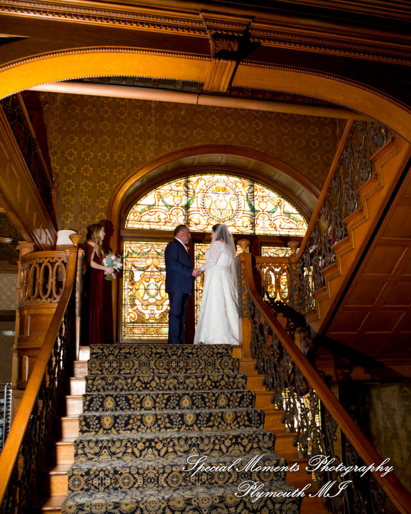 Beverly & Mark at The Whitney Detroit MI wedding photography