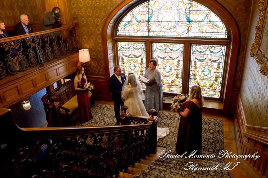 Beverly & Mark at The Whitney Detroit MI wedding photography