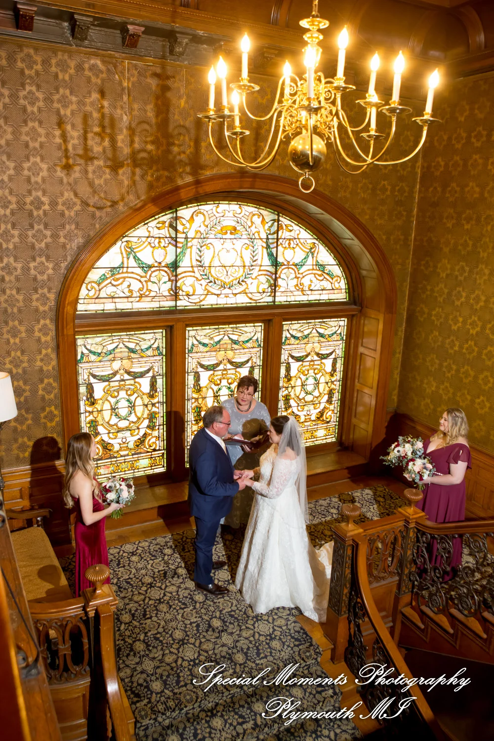 The Whitney Detroit MI wedding photograph