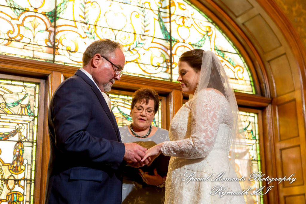 Beverly & Mark at The Whitney Detroit MI wedding photography