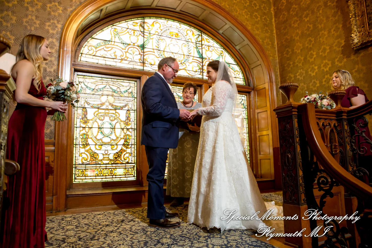 The Whitney Detroit MI wedding photograph