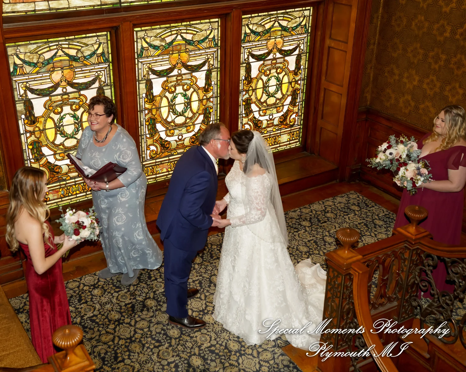 The Whitney Detroit MI wedding photograph