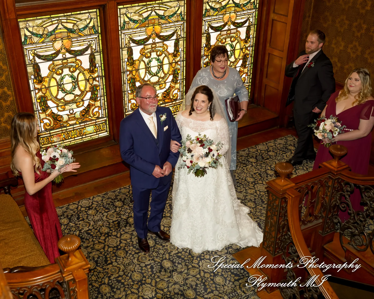 The Whitney Detroit MI wedding photograph
