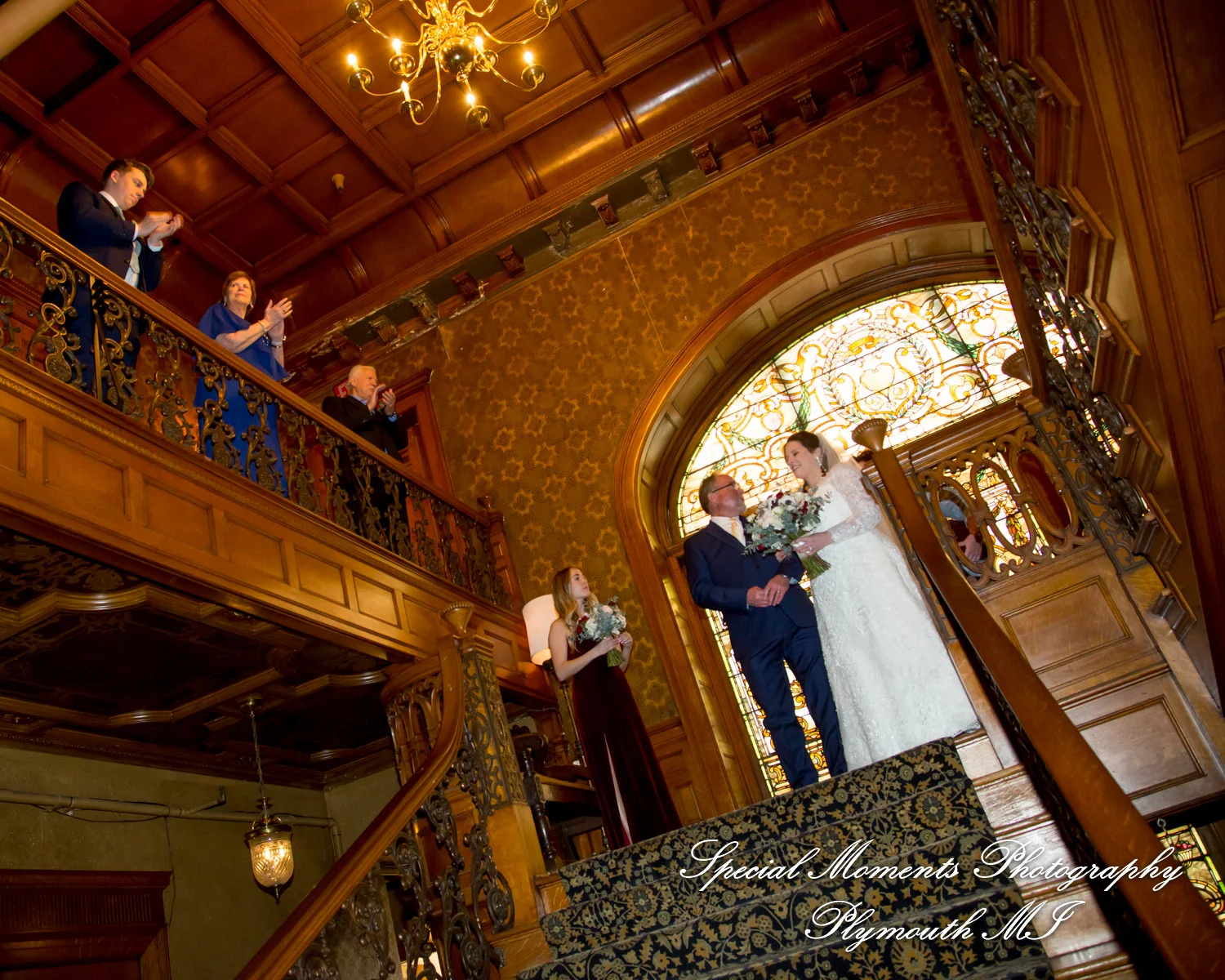 The Whitney Detroit MI wedding photograph