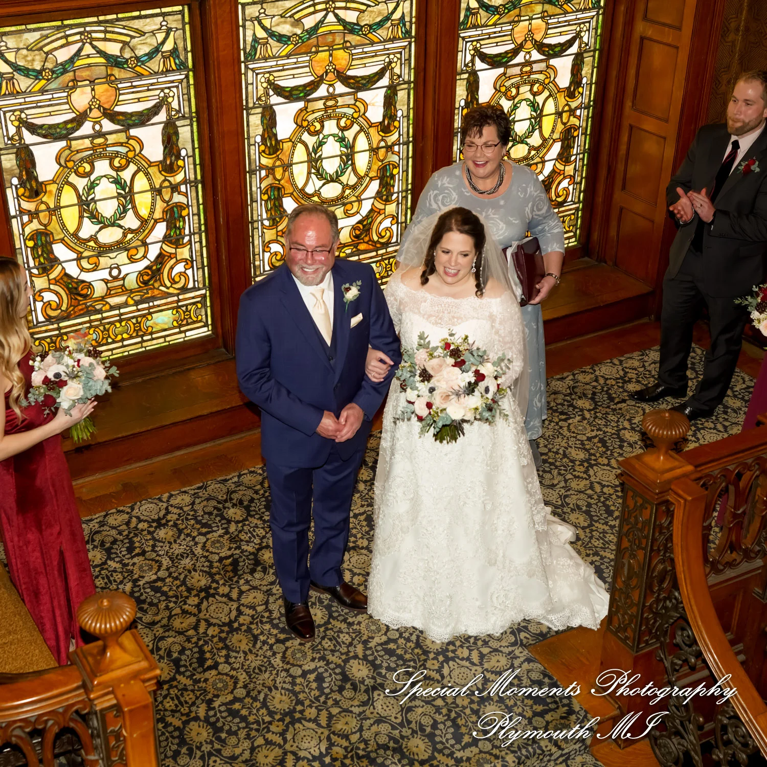 The Whitney Detroit MI wedding photograph