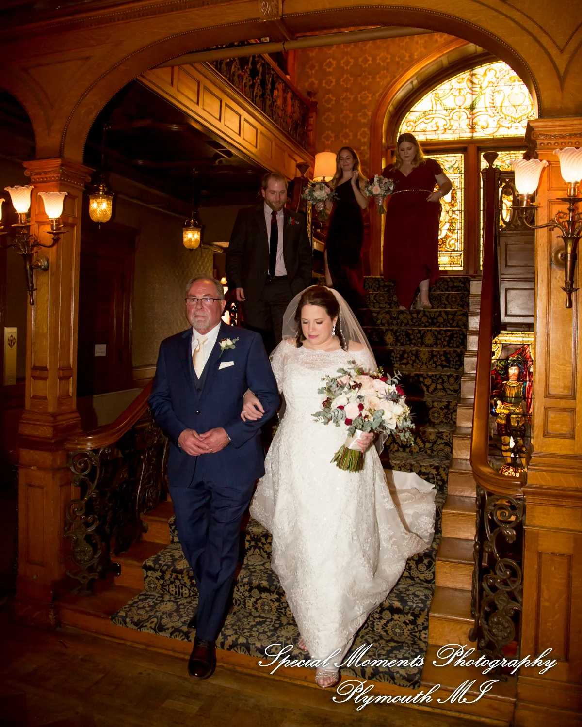 The Whitney Detroit MI wedding photograph