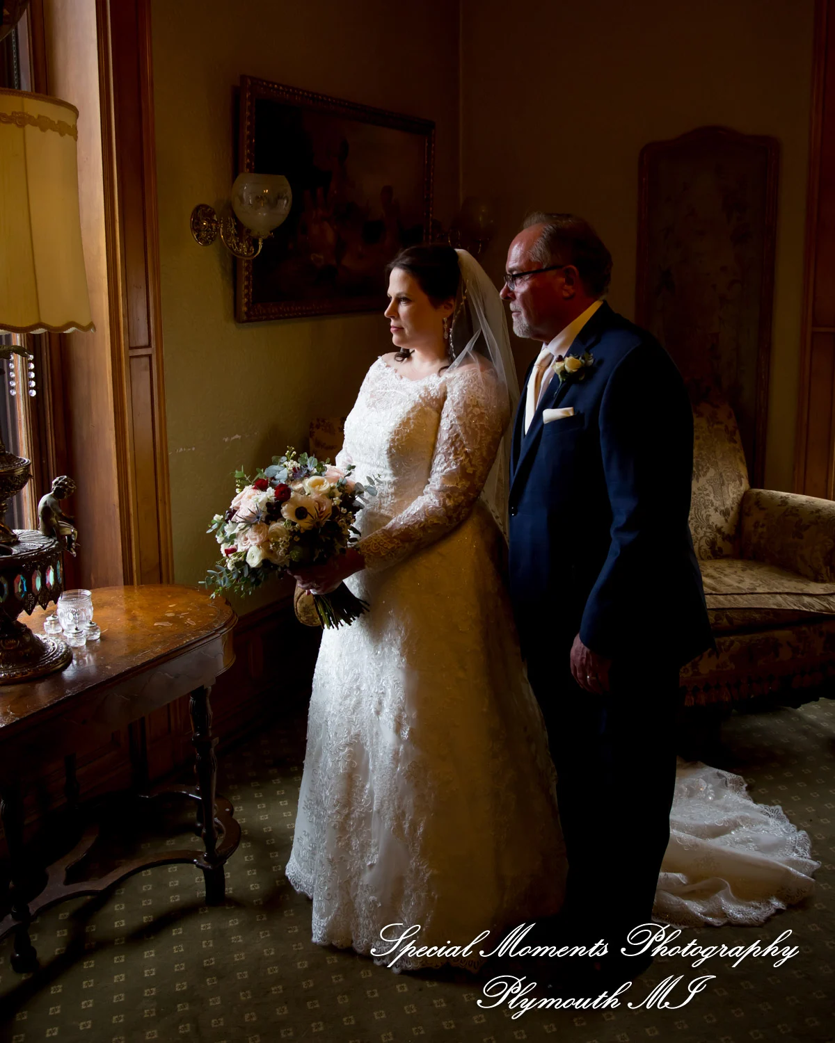 The Whitney Detroit MI wedding photograph