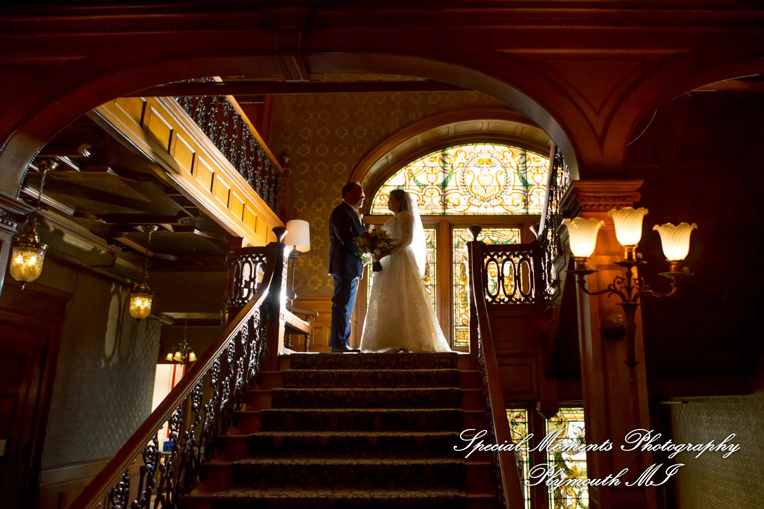The Whitney Detroit MI wedding photograph