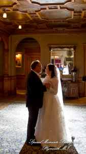 Beverly & Mark at The Whitney Detroit MI wedding photography