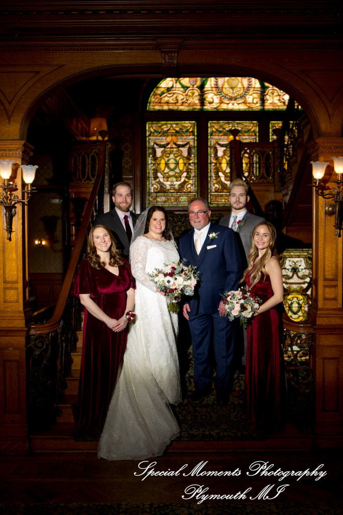 Beverly & Mark at The Whitney Detroit MI wedding photography