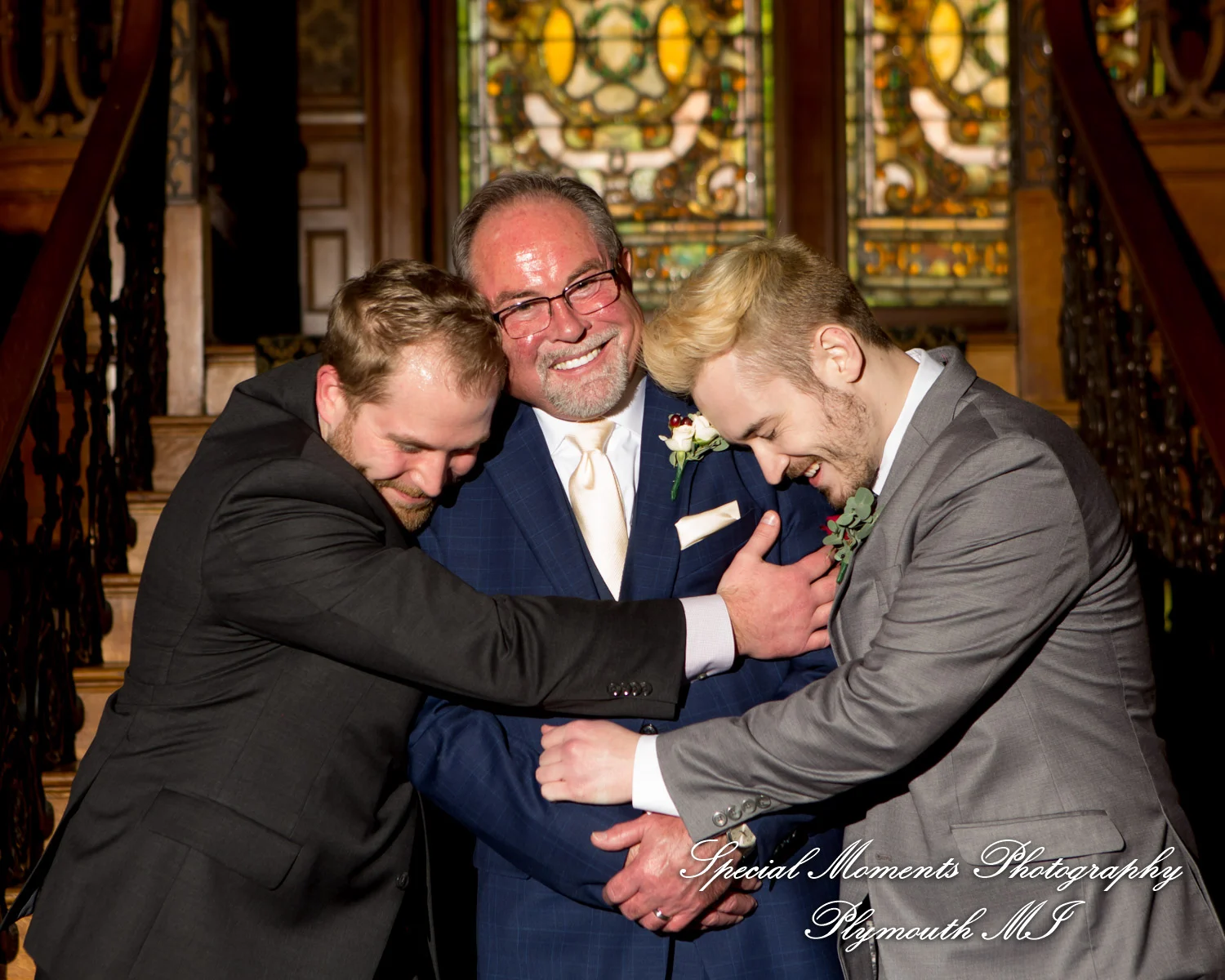 The Whitney Detroit MI wedding photograph