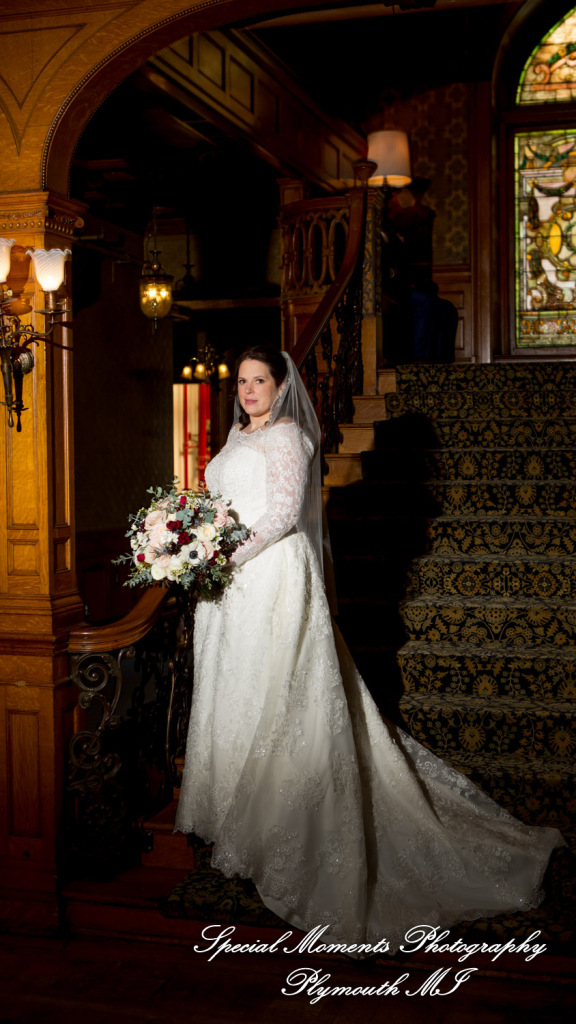 Beverly & Mark at The Whitney Detroit MI wedding photography