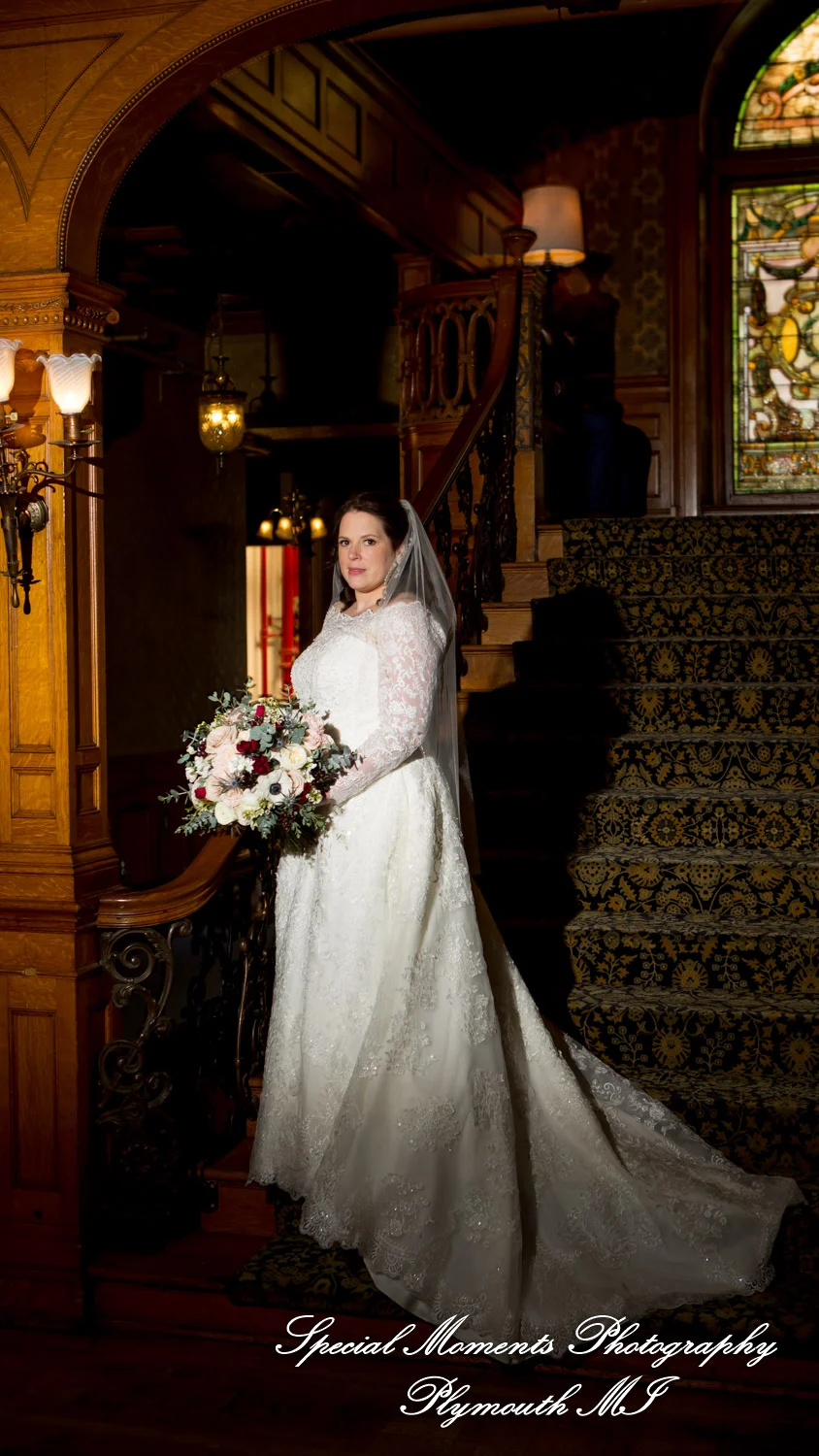The Whitney Detroit MI wedding photograph