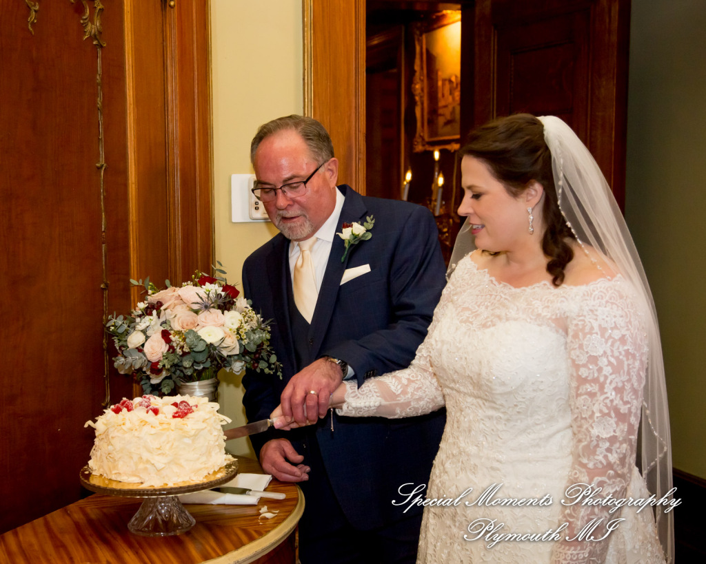 Beverly & Mark at The Whitney Detroit MI wedding photography