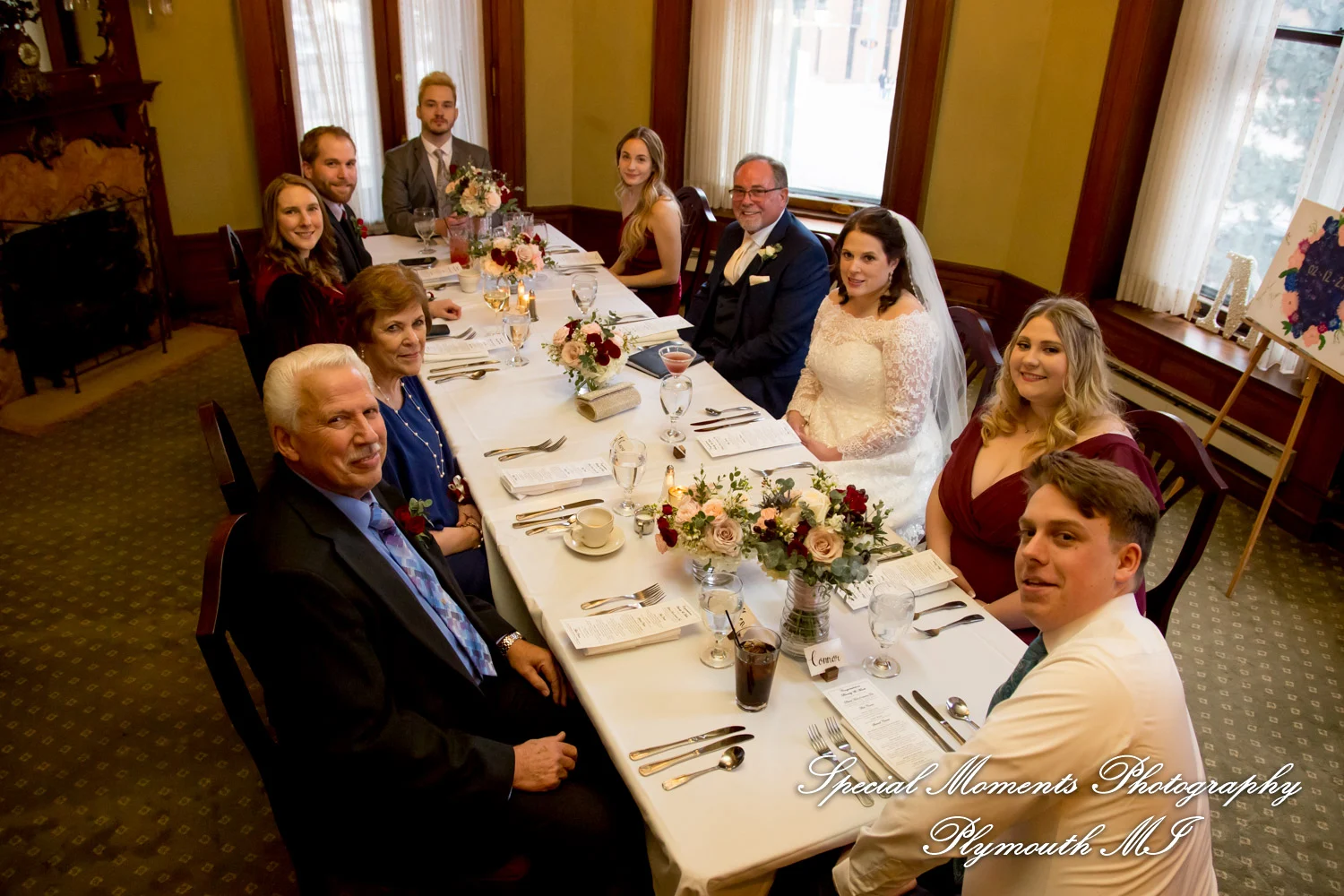 The Whitney Detroit MI wedding photograph