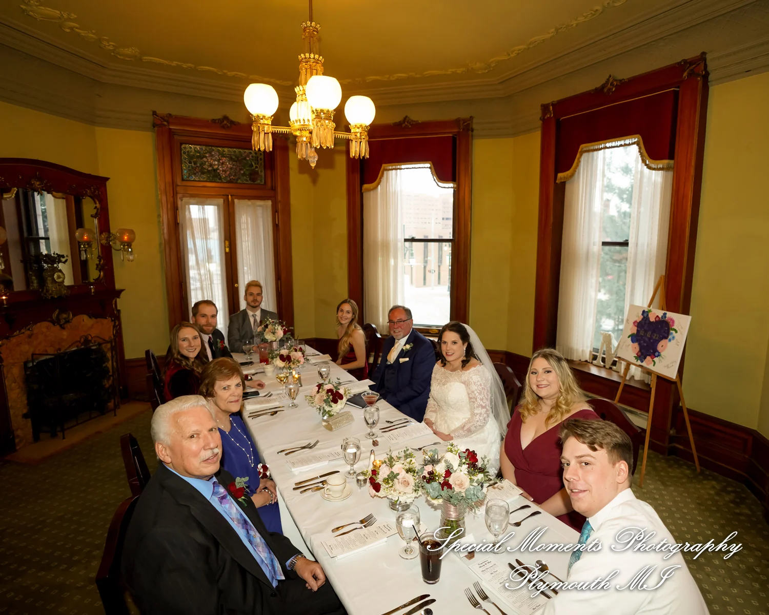 The Whitney Detroit MI wedding photograph