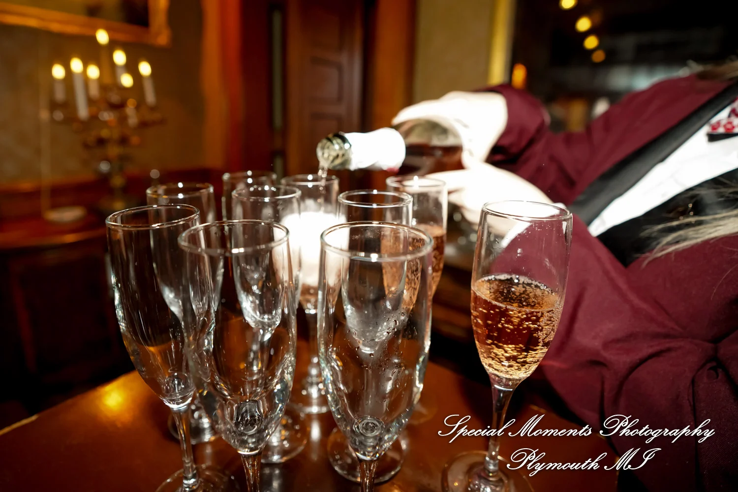 The Whitney Detroit MI wedding photograph
