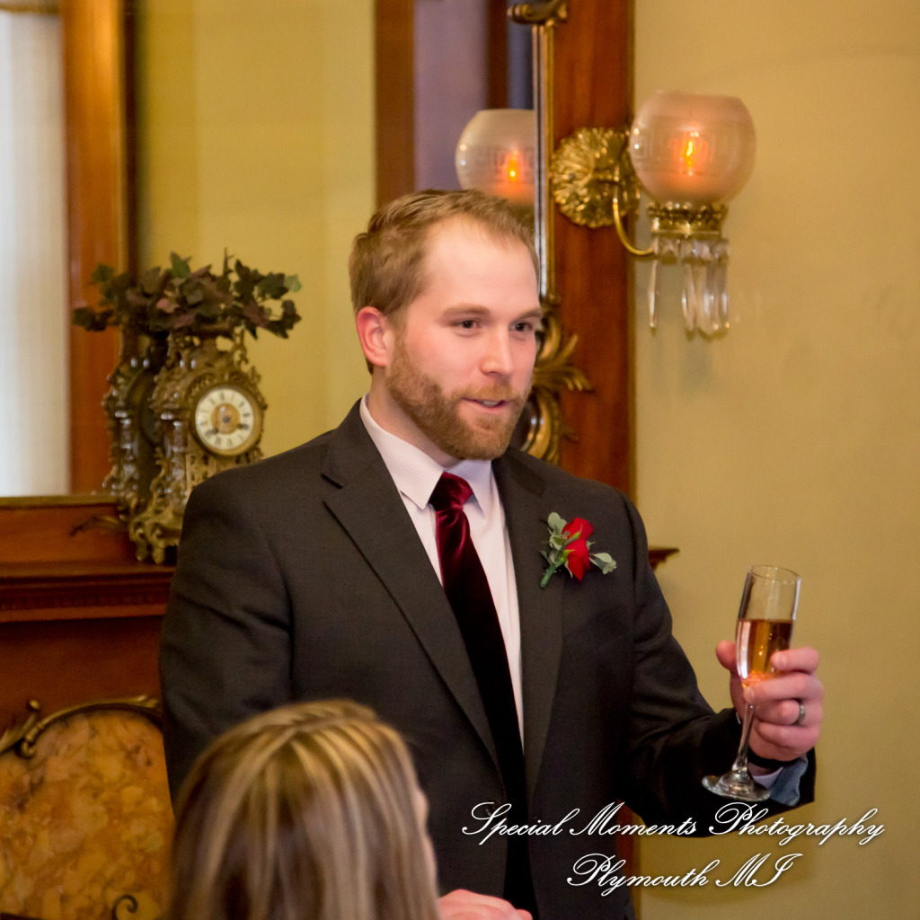 Beverly & Mark at The Whitney Detroit MI wedding photography