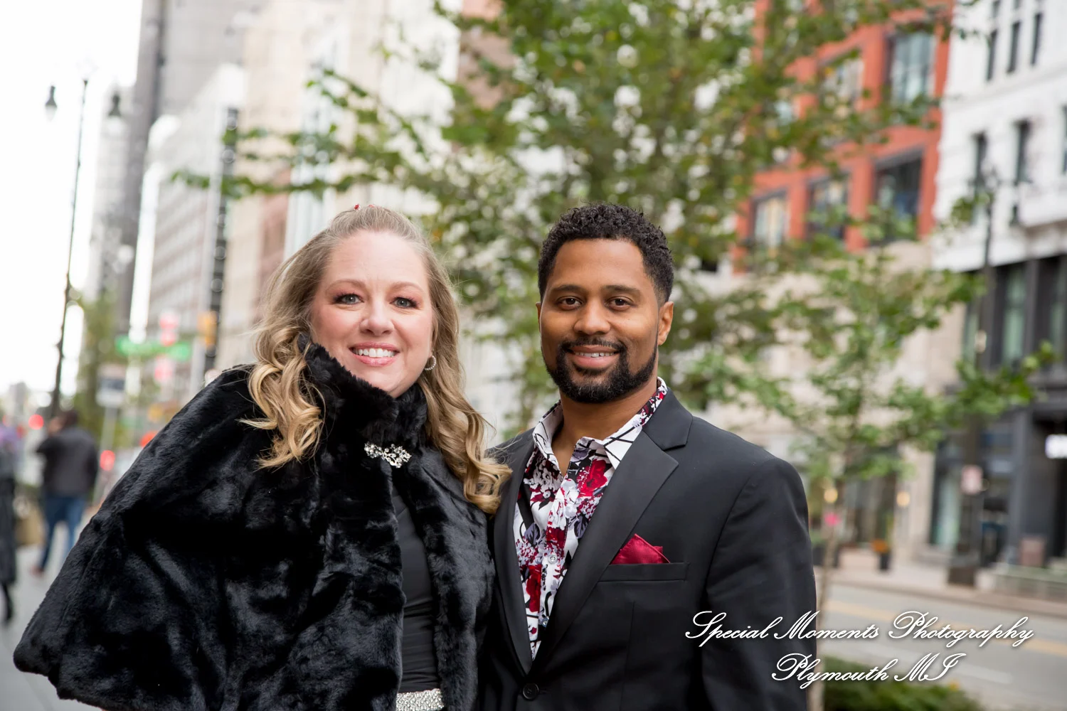 Masonic Temple Detroit MI wedding photograph