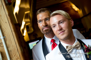 Scot & Eric at Masonic Temple Detroit MI LGBTQ wedding photography