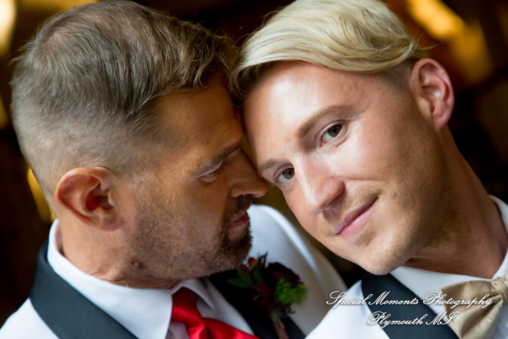 Scot & Eric at Masonic Temple Detroit MI LGBTQ wedding photography