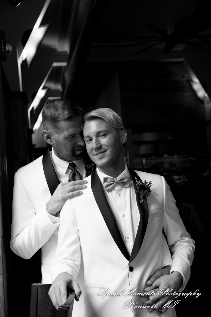 Scot & Eric at Masonic Temple Detroit MI LGBTQ wedding photography