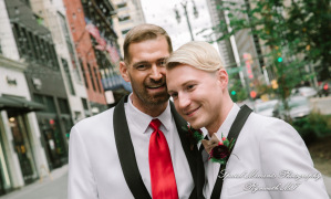 Scot & Eric at Masonic Temple Detroit MI LGBTQ wedding photography