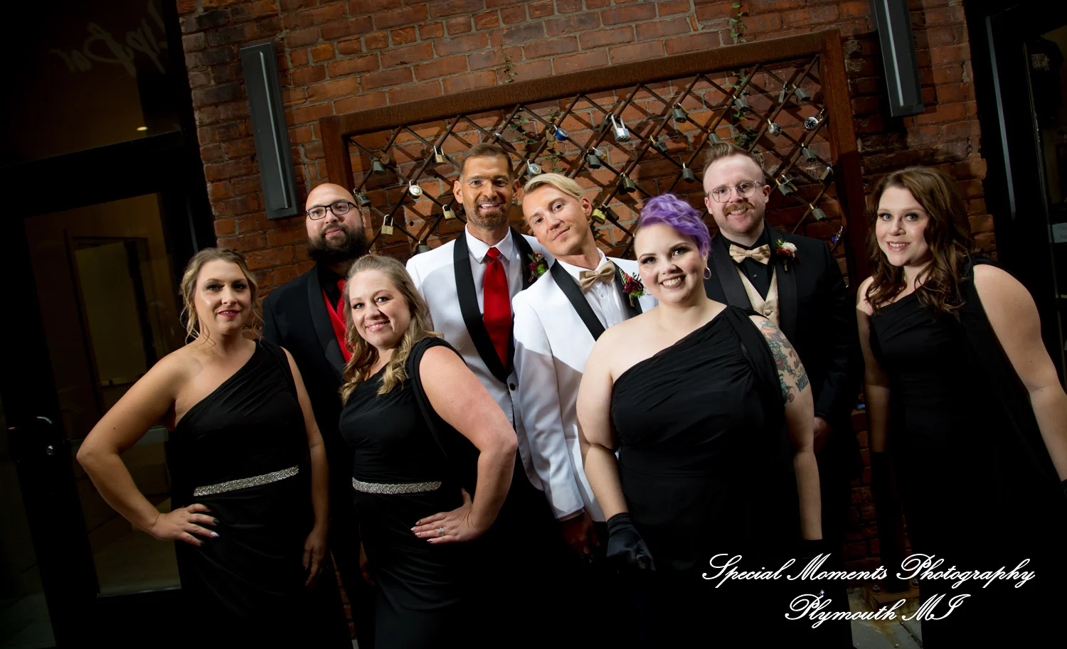 Masonic Temple Detroit MI wedding photograph
