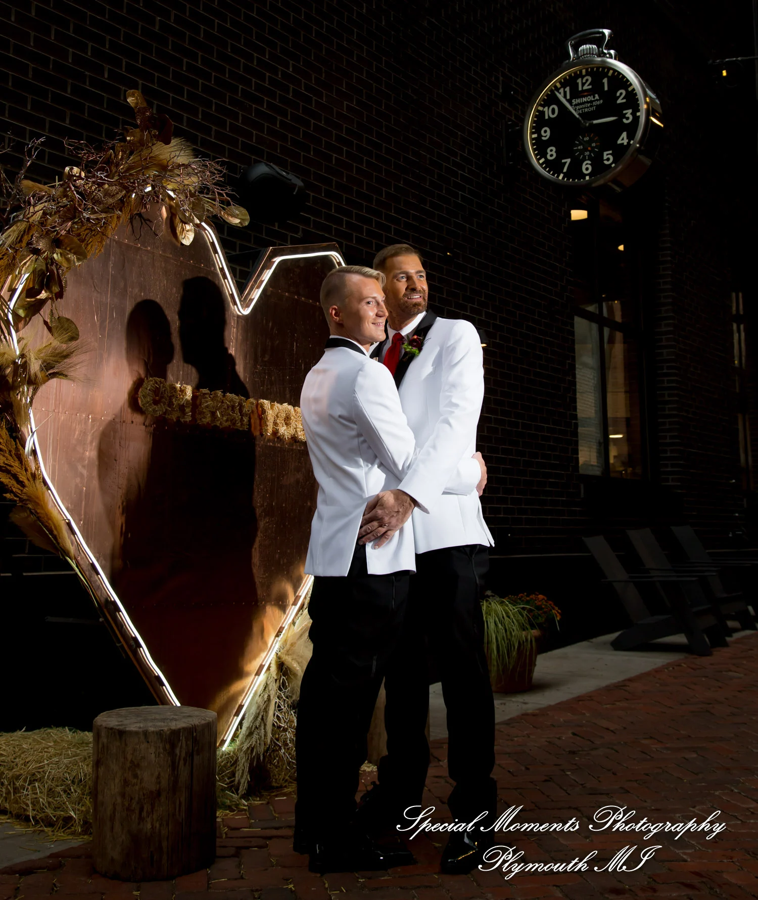 Masonic Temple Detroit MI wedding photograph