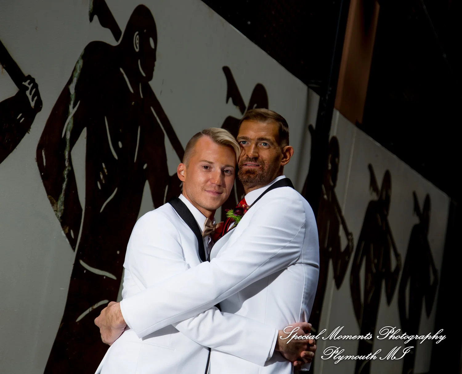 Masonic Temple Detroit MI wedding photograph