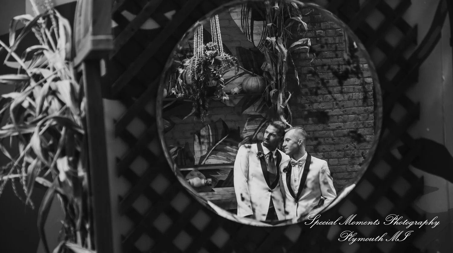 Masonic Temple Detroit MI wedding photograph