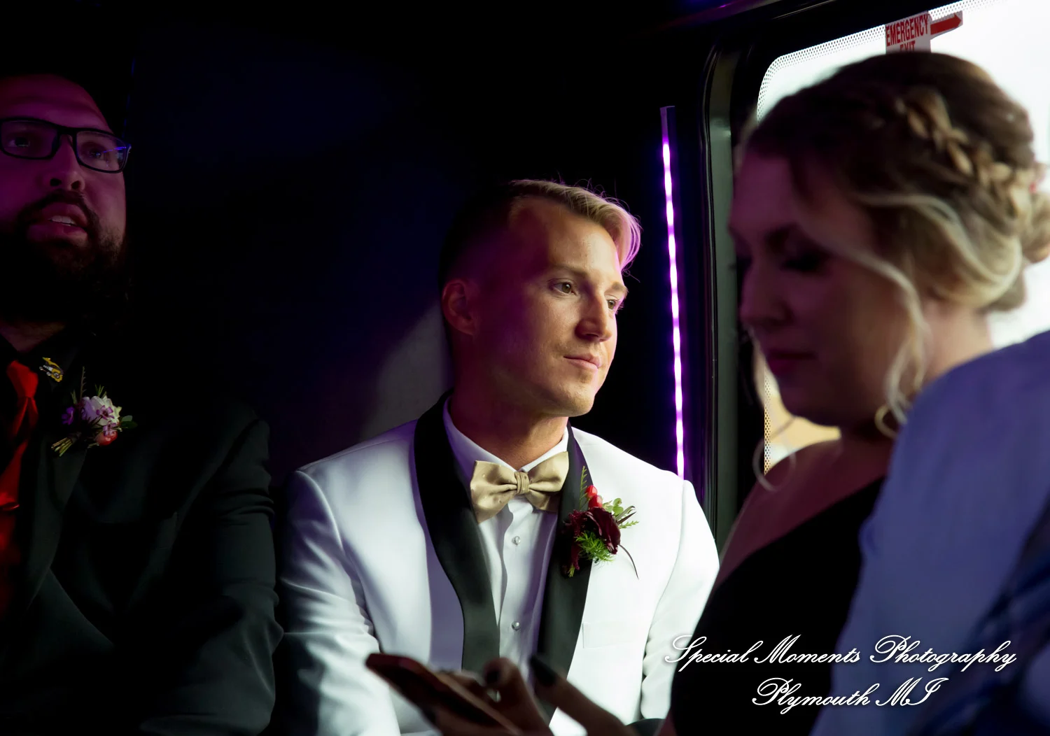 Masonic Temple Detroit MI wedding photograph