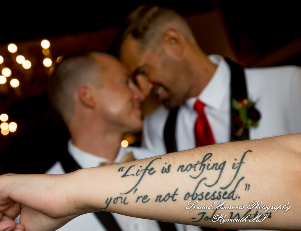 Scot & Eric at Masonic Temple Detroit MI LGBTQ wedding photography