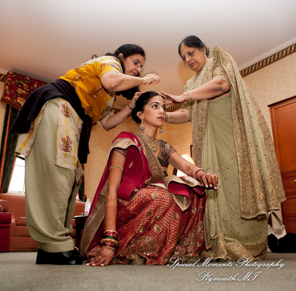 Manali & Chetan at The Dearborn Inn Hindu wedding photography First Half of the day