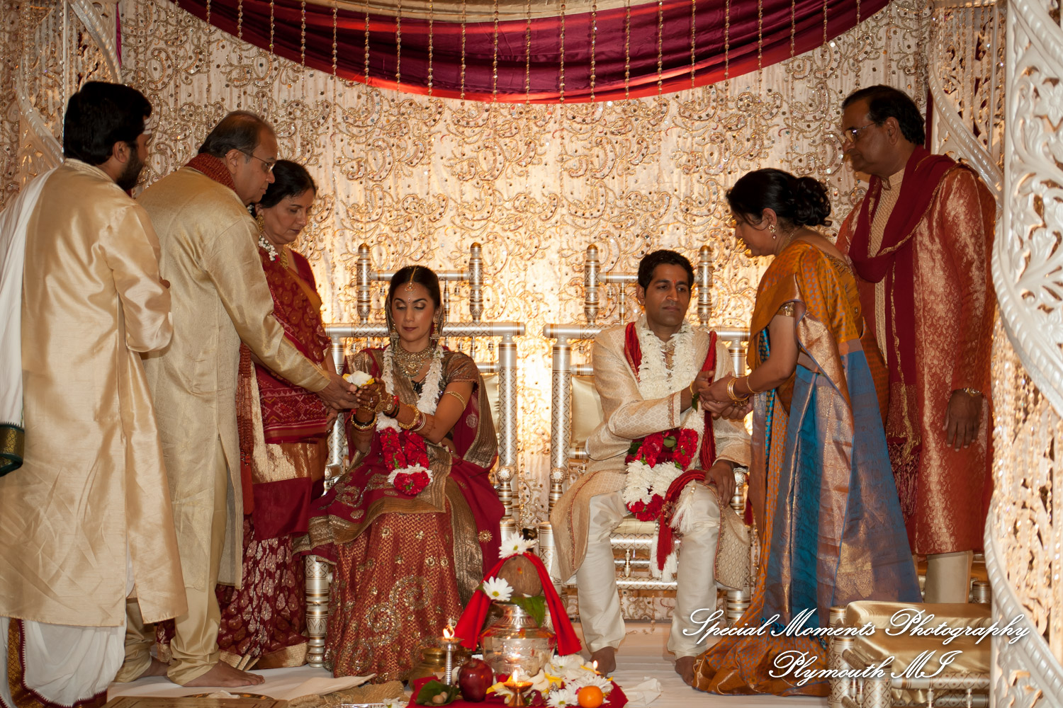 Manali & Chetan at The Dearborn Inn Hindu wedding photography First Half of the day