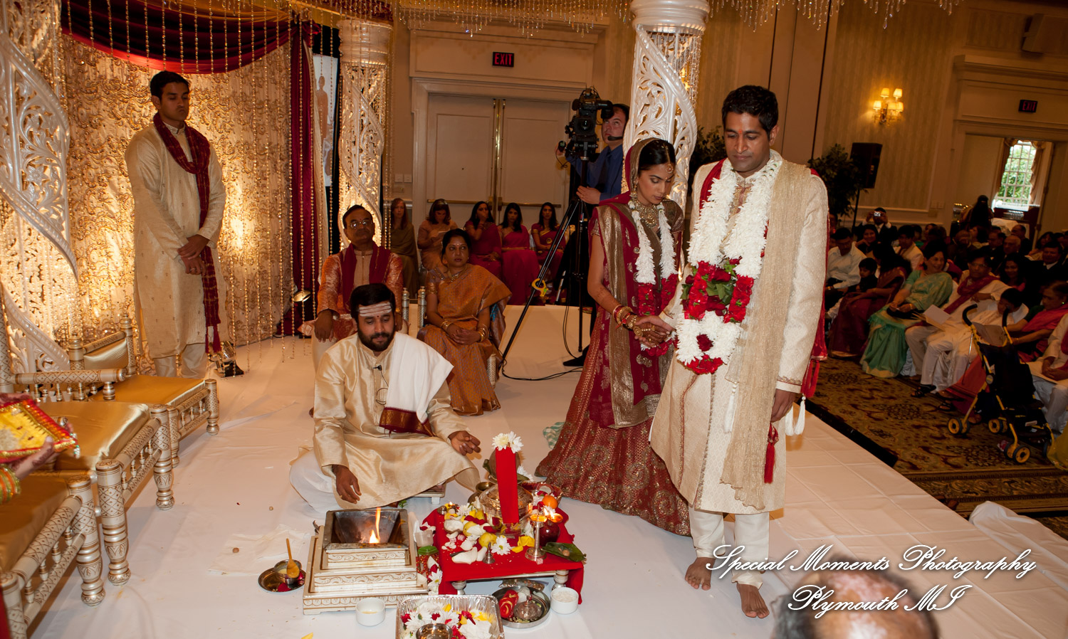 Manali & Chetan at The Dearborn Inn Hindu wedding photography First Half of the day