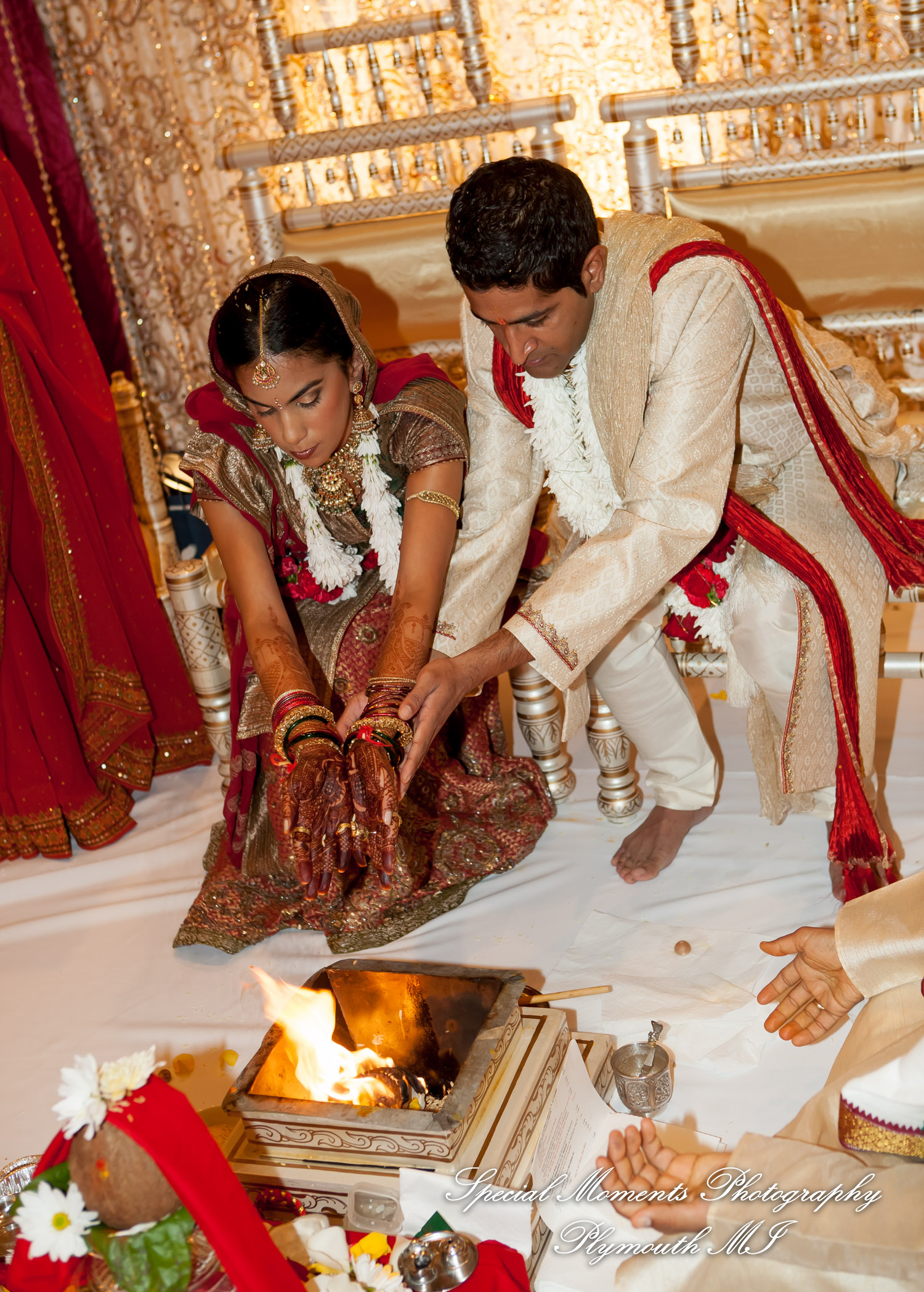 Manali & Chetan at The Dearborn Inn Hindu wedding photography First Half of the day