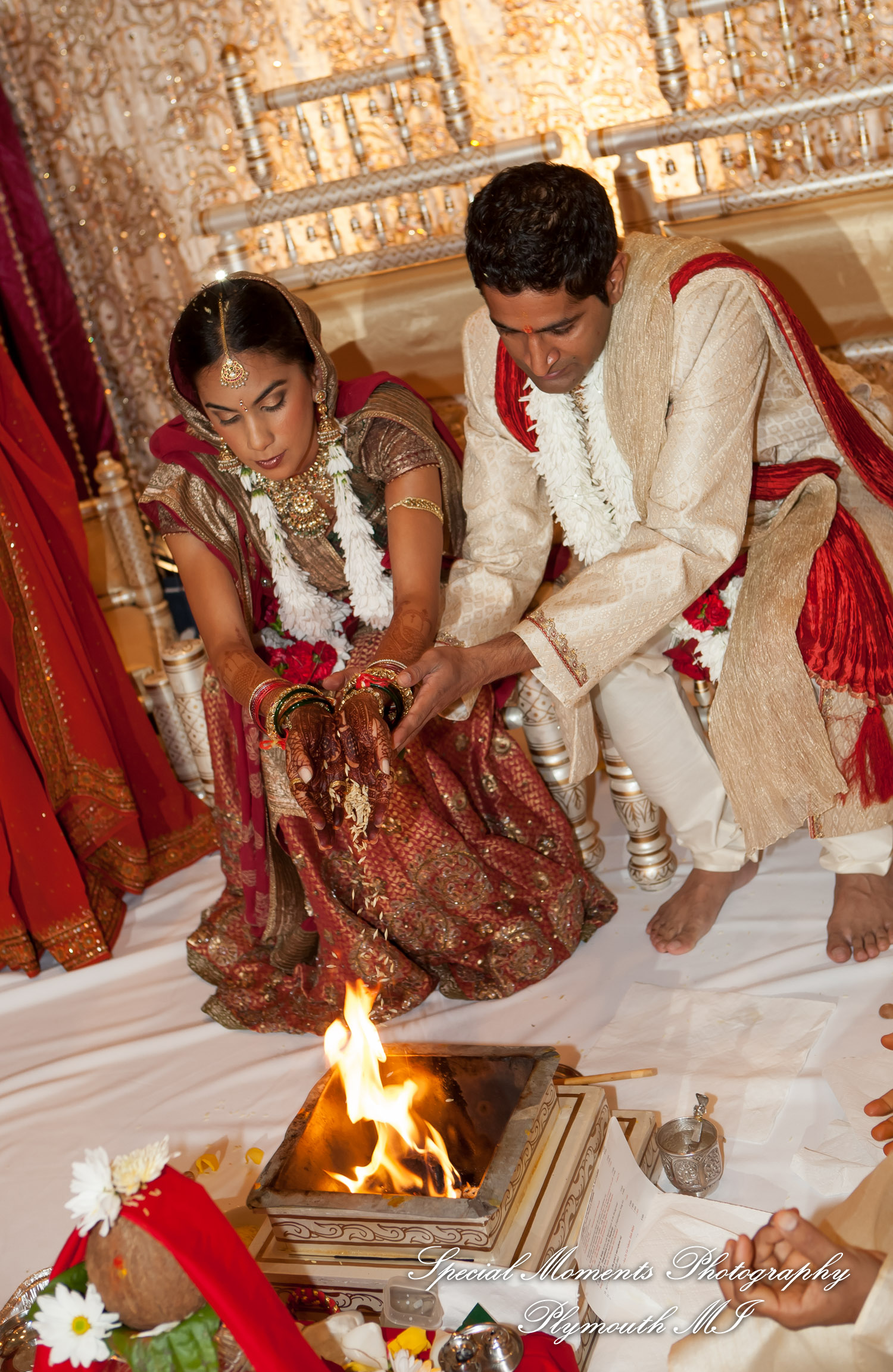 Manali & Chetan at The Dearborn Inn Hindu wedding photography First Half of the day