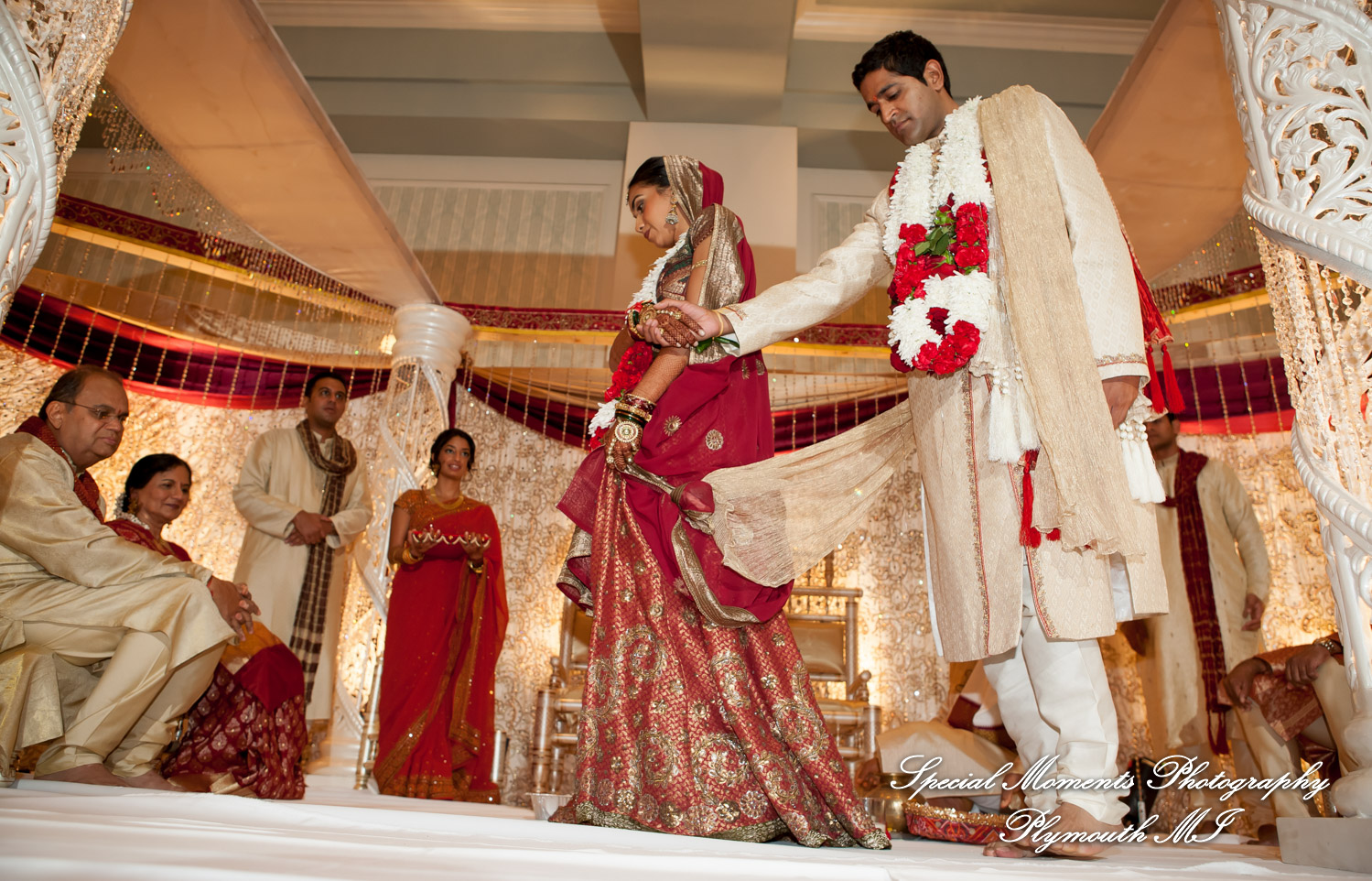 Manali & Chetan at The Dearborn Inn Hindu wedding photography First Half of the day